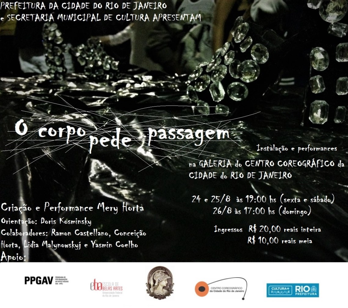 Divulgação O corpo pede passagem -on line ().jpg.